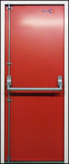 Single Emergency Exit Door - single-fire-exit-door